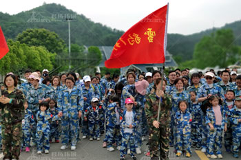 國(guó)防園迎軍云親子拓展活動(dòng)